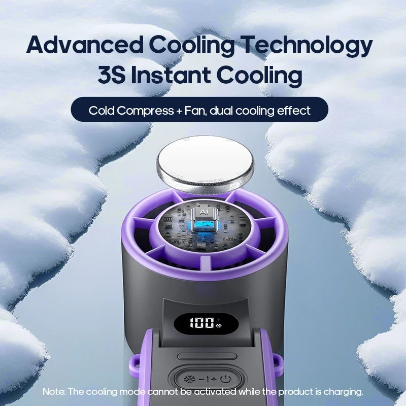 Portable Handheld Cooling Fan
