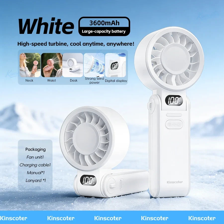 Portable Handheld Cooling Fan