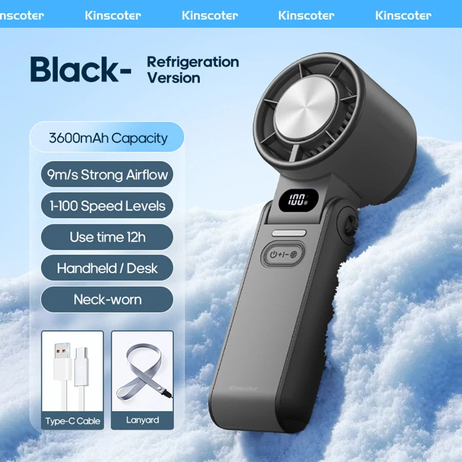 Portable Handheld Cooling Fan