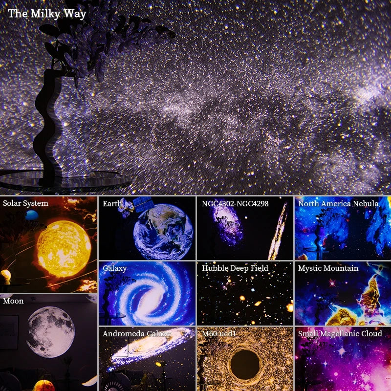 Rotating Galaxy Star Projector