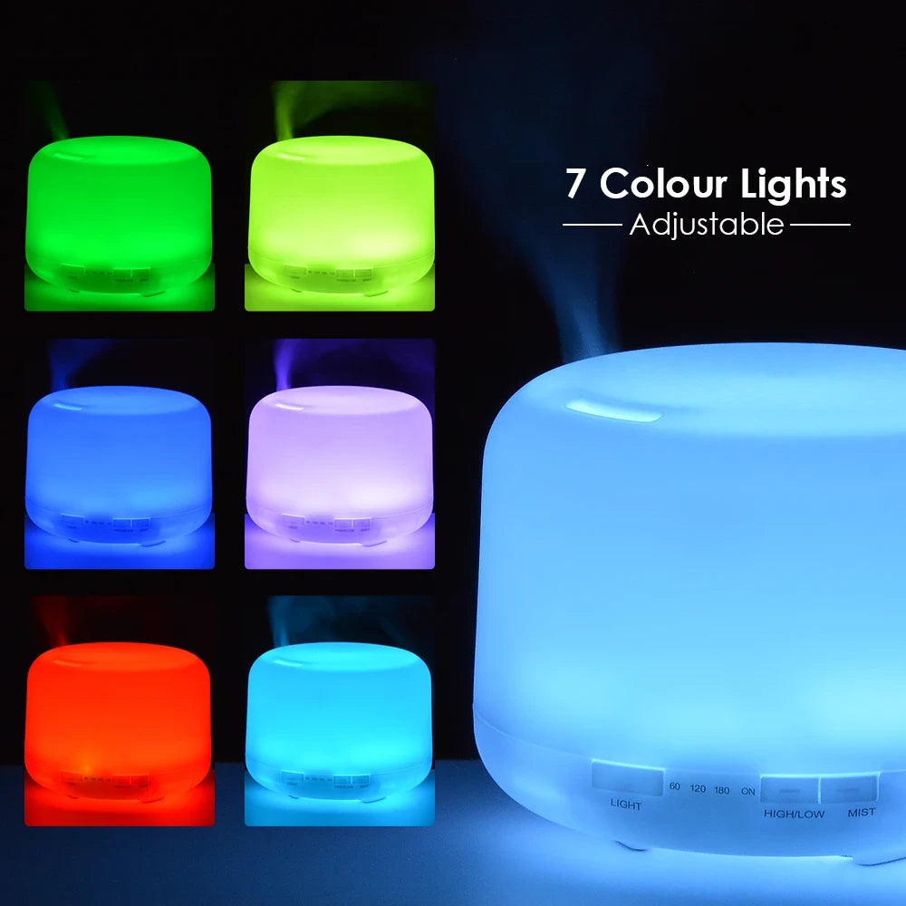 Wood Grain Aromatherapy Diffuser