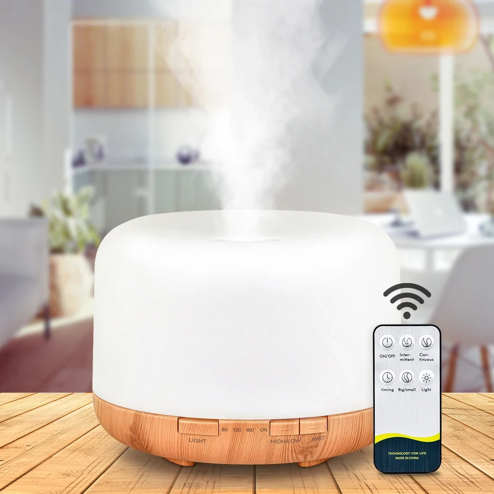 Wood Grain Aromatherapy Diffuser