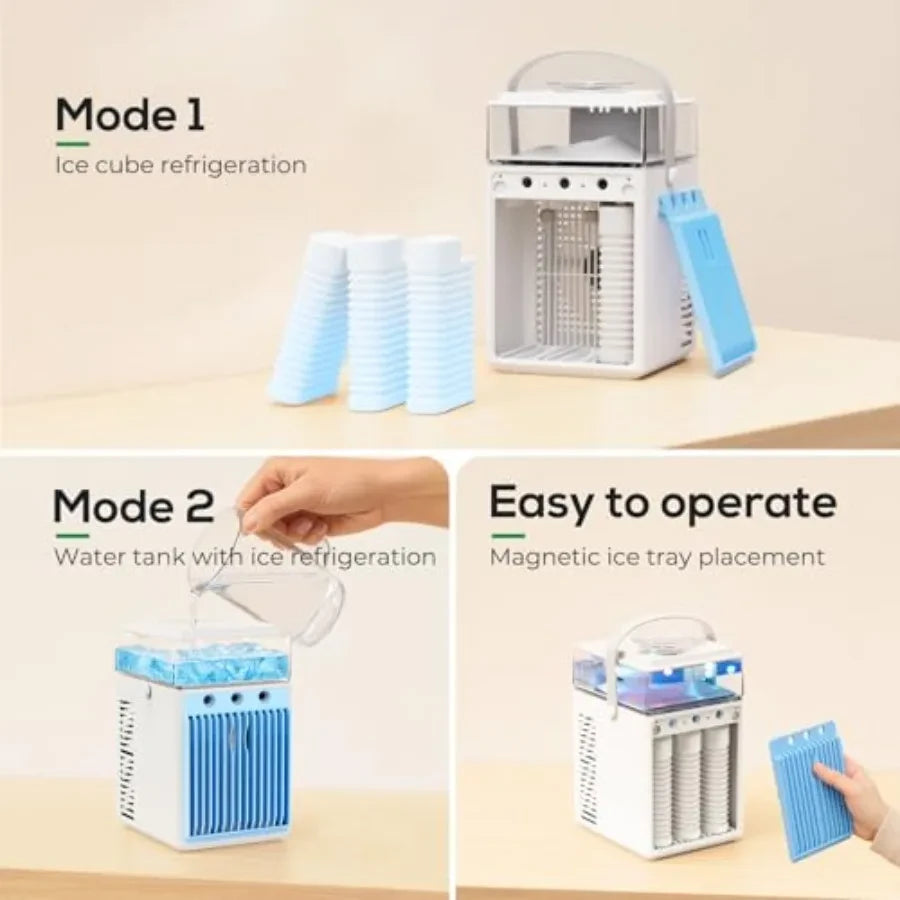 Portable Evaporative Desk Cooler