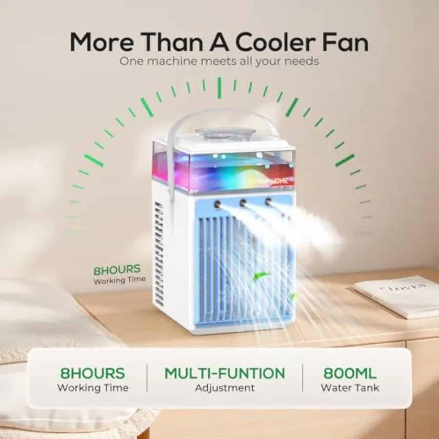 Portable Evaporative Desk Cooler